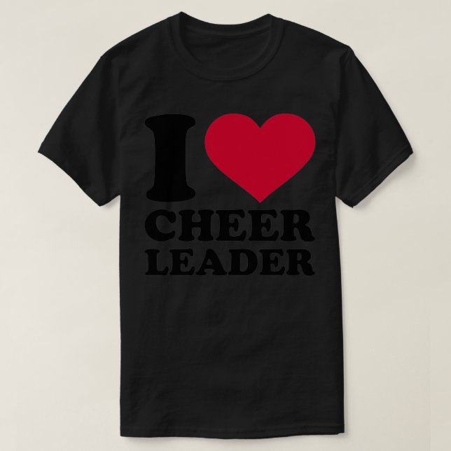 Camiseta Eu adoro cheerleader (Frente do Design)