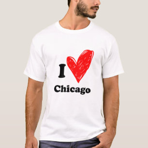 Camiseta Eu adoro Chicago T-Shirt