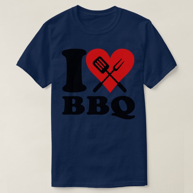 Camiseta Eu adoro churrasco (Frente do Design)