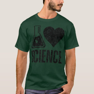 Camiseta Eu adoro Ciências do Professor de Ciências Pr
