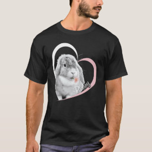 Camiseta Eu Adoro Coelhinho Bonito Coelho Coelho Coelhinho