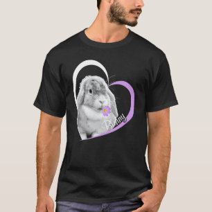 Camiseta Eu Adoro Coelhinho Bonito Coelho Coelho Coelhinho