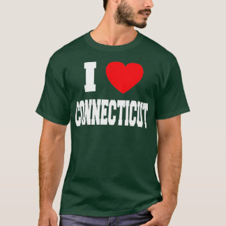 Camiseta Eu Adoro Connecticut