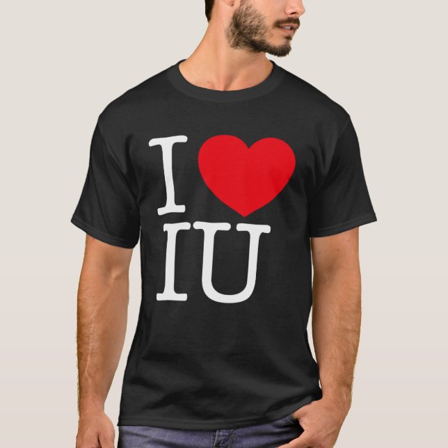 Camiseta Eu Adoro Coração UI (Frente)