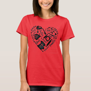 Camiseta Eu adoro Cozinhar
