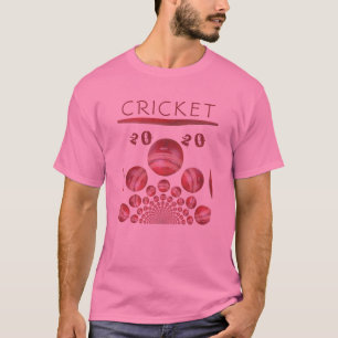 Camiseta Eu adoro cricket t20 T-Shirt