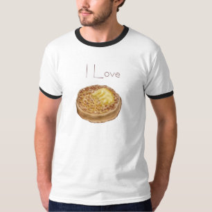 Camiseta Eu adoro crumpets t-shirt