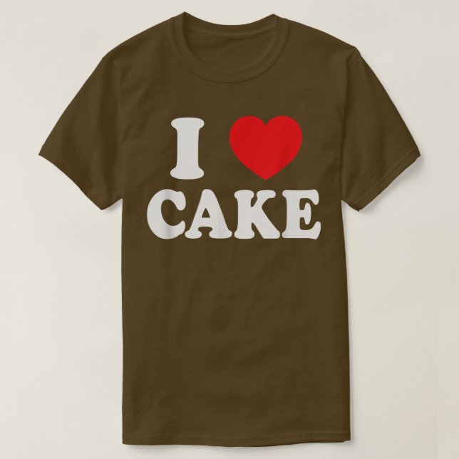 Camiseta Eu Adoro Cupcake De Bolo E Sobremesas (Frente do Design)