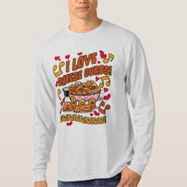 Camiseta Eu Adoro Curdas De Queijo!