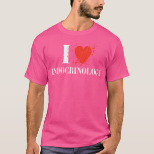 Camiseta Eu Adoro Endocrinologia Tshirt Médica Shirt Para E