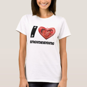 Camiseta Eu adoro engenharia