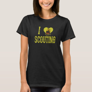 Camiseta Eu Adoro Escoteiros De Escoteiro Ao Ar Exterior