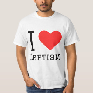 Camiseta Eu adoro esquerdismo