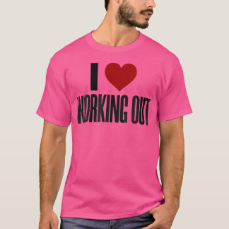 Camiseta Eu Adoro Fazer Bomba Levantando Montagem