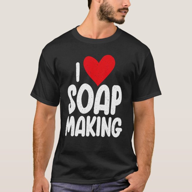 Camiseta Eu adoro Fazer de sabão (Frente)