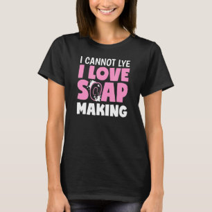 Camiseta Eu Adoro Fazer de Sabonete Lye Legal Carving Soape