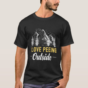 Camiseta Eu Adoro Fazer Ervilha Fora Da Estrada Glaciar De 