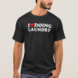Camiseta Eu Adoro Fazer Lavanderia