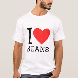 Camiseta Eu adoro feijão