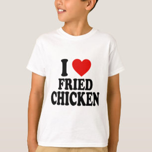 Camiseta Eu Adoro Frango Frito