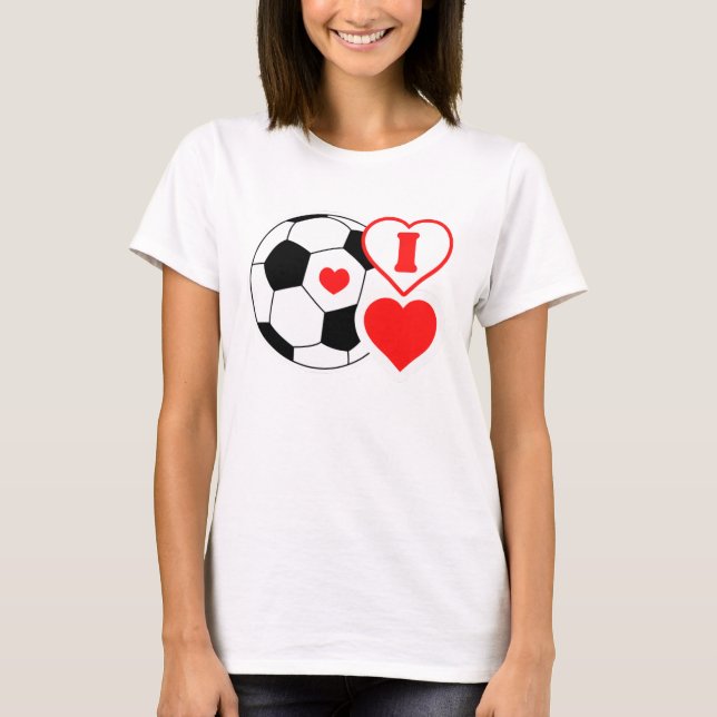 Camiseta Eu adoro futebol! (Frente)