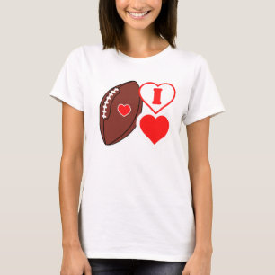 Camiseta Eu adoro futebol americano!