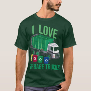 Camiseta Eu Adoro Garbage Truques Reciclar Gar