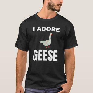 Camiseta Eu adoro Geese