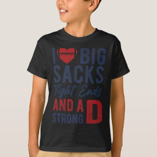 Camiseta Eu Adoro Grandes Sacks E Um Forte E Engraçado