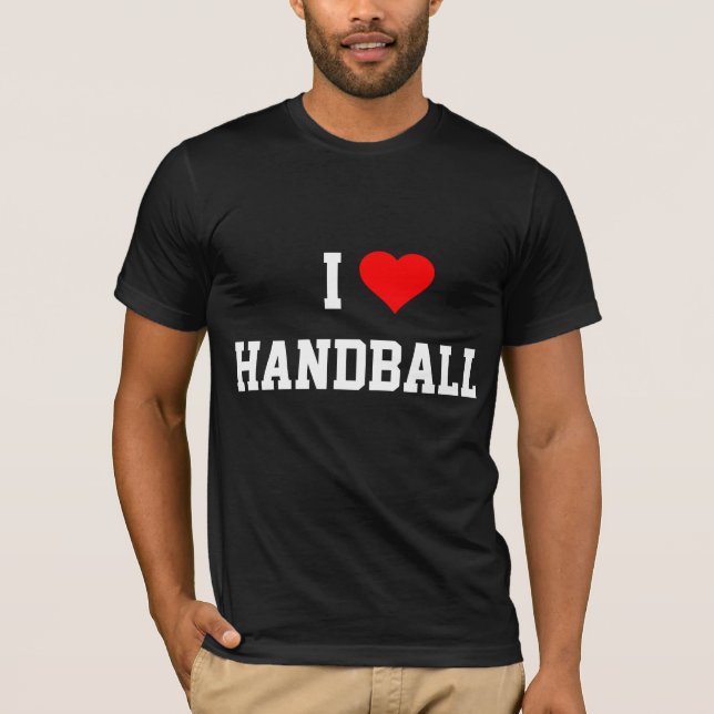Camiseta Eu Adoro Handball (Frente)