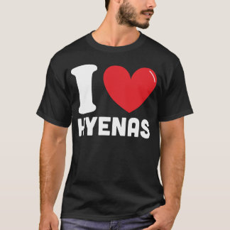 Camiseta Eu Adoro Hienas