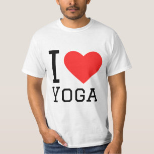Camiseta Eu adoro ioga