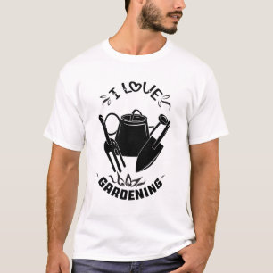 Camiseta Eu Adoro Jardinagem