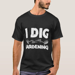 Camiseta Eu Adoro Jardinagem Jardim Citação Dito