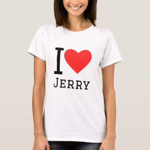 Camiseta Eu adoro jerry