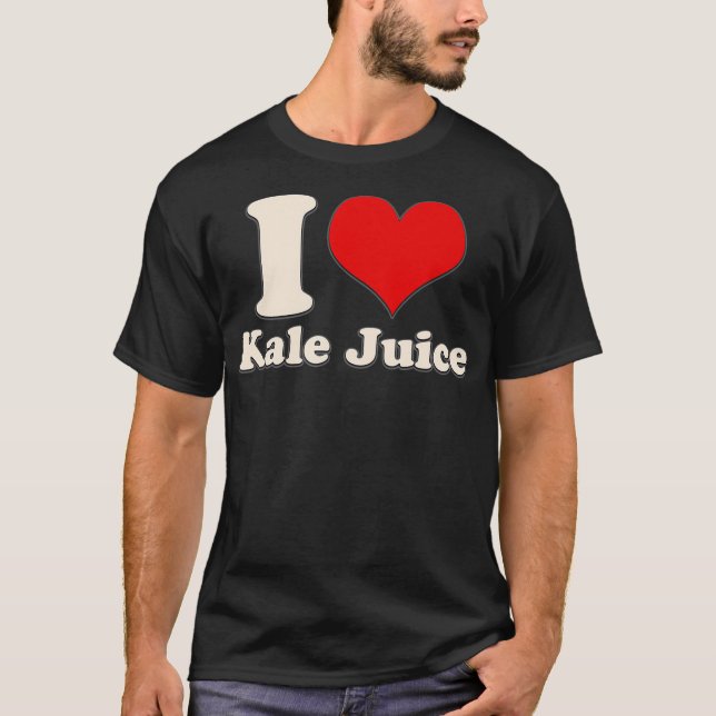 Camiseta Eu Adoro Kale Juice (Frente)