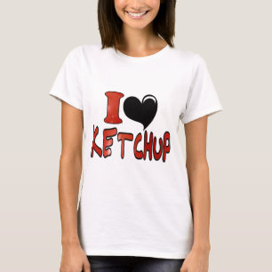 Camiseta Eu Adoro Ketchup