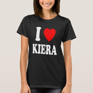 Camiseta Eu Adoro Kiera Cute Matching Casal Spouse
