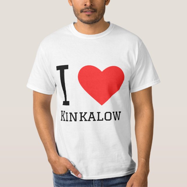 Camiseta Eu adoro kinkalow (Frente)