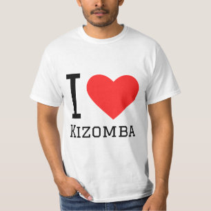 Camiseta Eu adoro kizomba