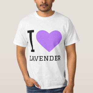 Camiseta Eu adoro lavanda