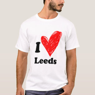 Camiseta Eu adoro Leeds T-Shirt