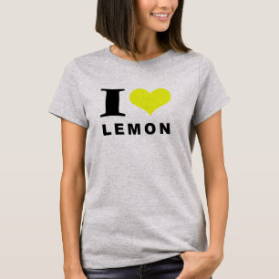 Camiseta Eu adoro limão