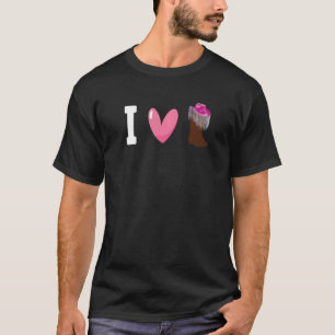 Camiseta Eu Adoro Linha Dançando Linha Dançando Dançarinas 