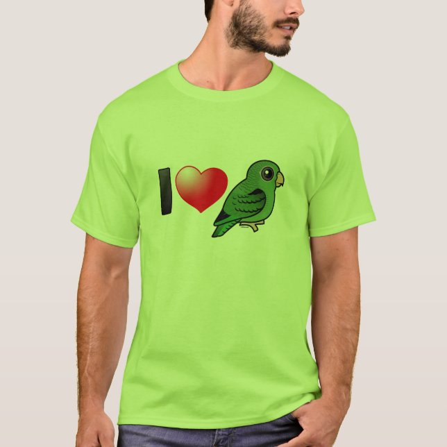 Camiseta Eu Adoro Linnies Verdes (Frente)