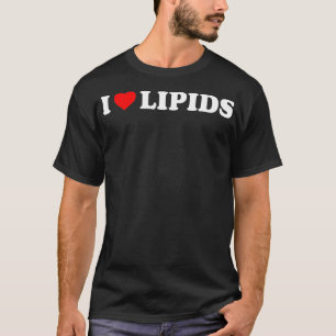 Camiseta Eu adoro lipídeos