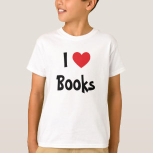 Camiseta Eu Adoro Livros