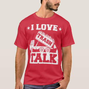 Camiseta Eu Adoro Lixo Falar Lixo Engraçado