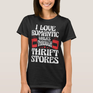 Camiseta Eu Adoro Longas Caminhadas Românticas Através De L