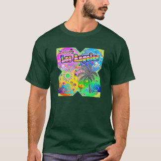 Camiseta Eu adoro Los Angeles Quadro Seasons T-Shirt